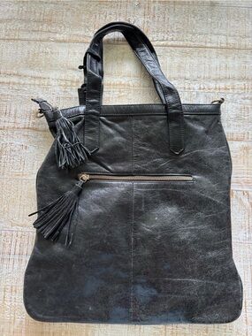 Leather bag - Aqua Madonna